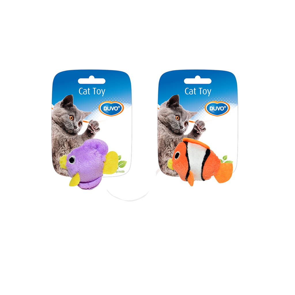 Assortiment Visjes 2St Oranje/blauw
