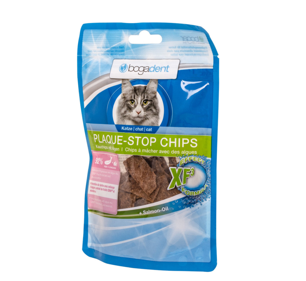 Bogadent Kat - Plaque-Stop Chips 3x 50 gr