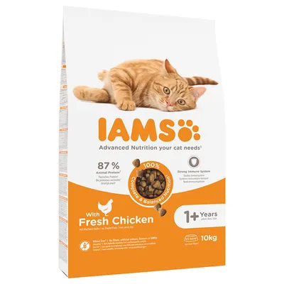 IAMS für Vitalität Trockenfutter für Katzen mit Huhn