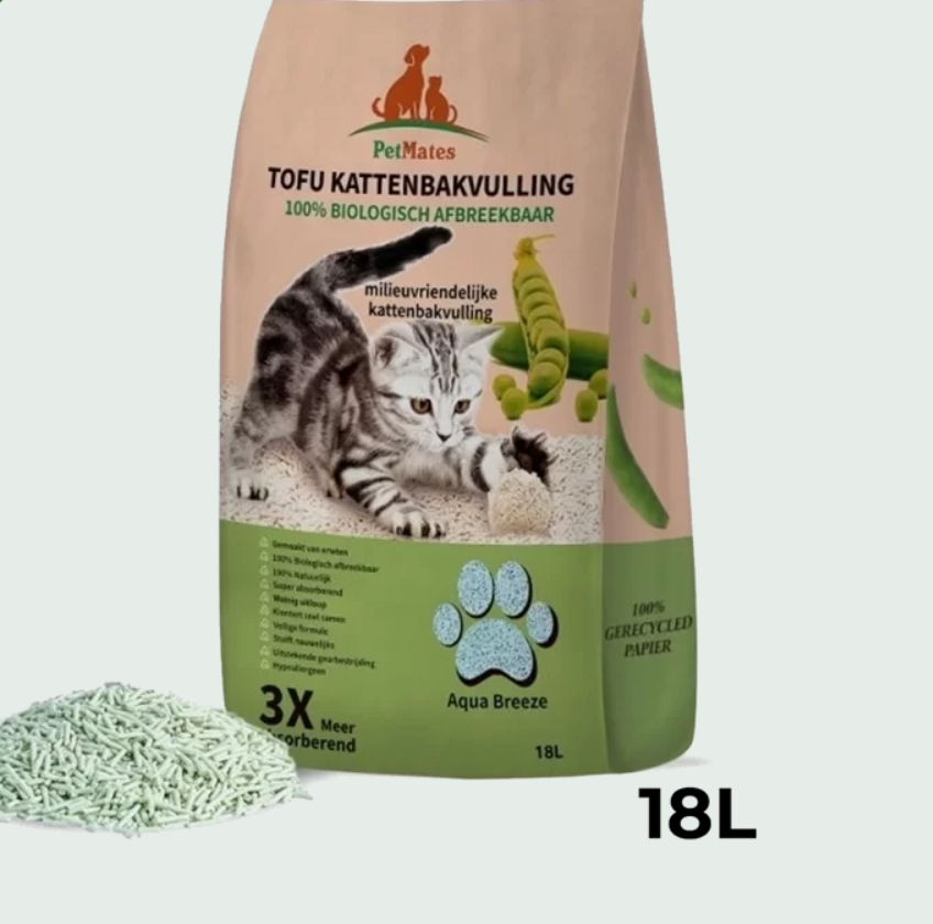 Tofu Kattenbakvulling