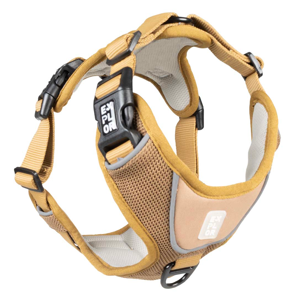 Ultimate Fit No-Pull harnas (Classic Honey Gold, XS: 28-37 cm / 32-43 cm)