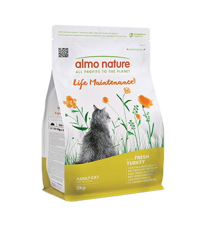 Almo Nature - Life Maintenance Trockenfutter Katze (Huhn)