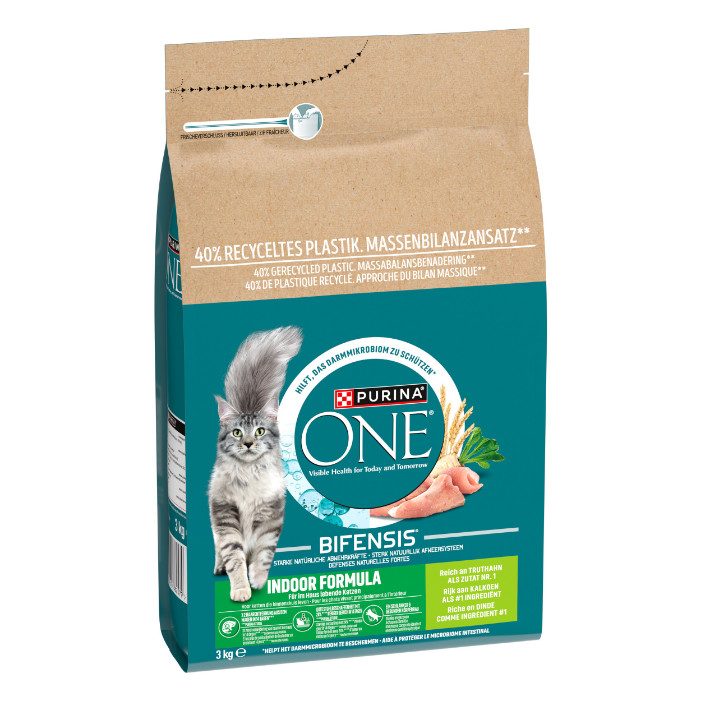 Purina One Indoor droogvoer voor binnenkatten