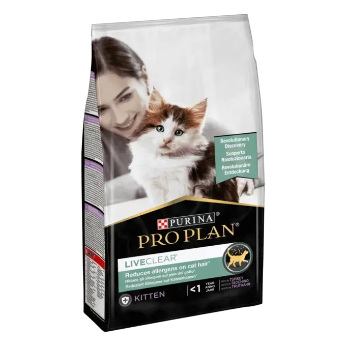 Pro Plan Live Clear Cat Kitten droogvoer kalkoen