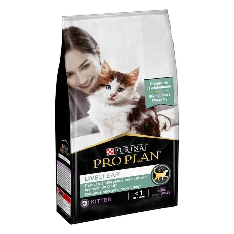 Pro Plan Live Clear Cat Kitten droogvoer kalkoen