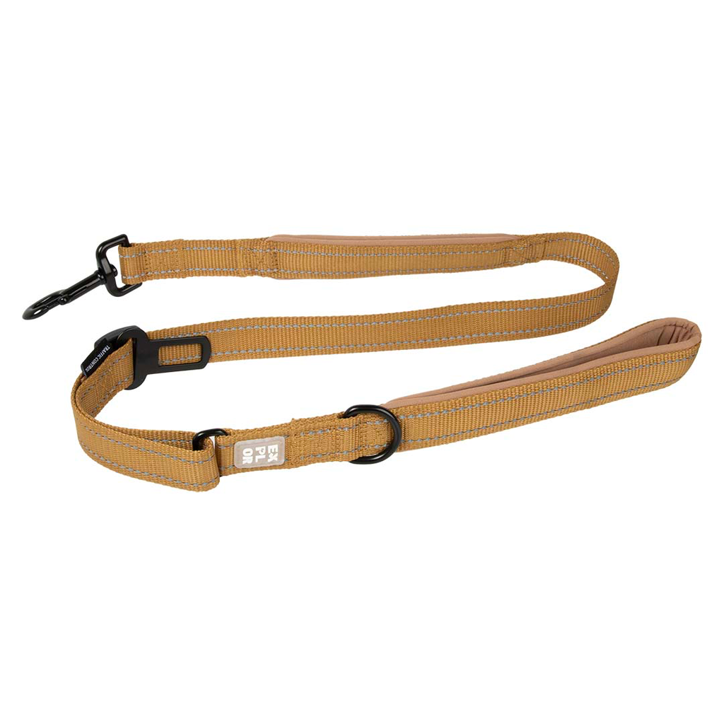 Ultimate Fit On-The-Road Leine (Classic Honey Gold, 130 cm/ 16 mm)