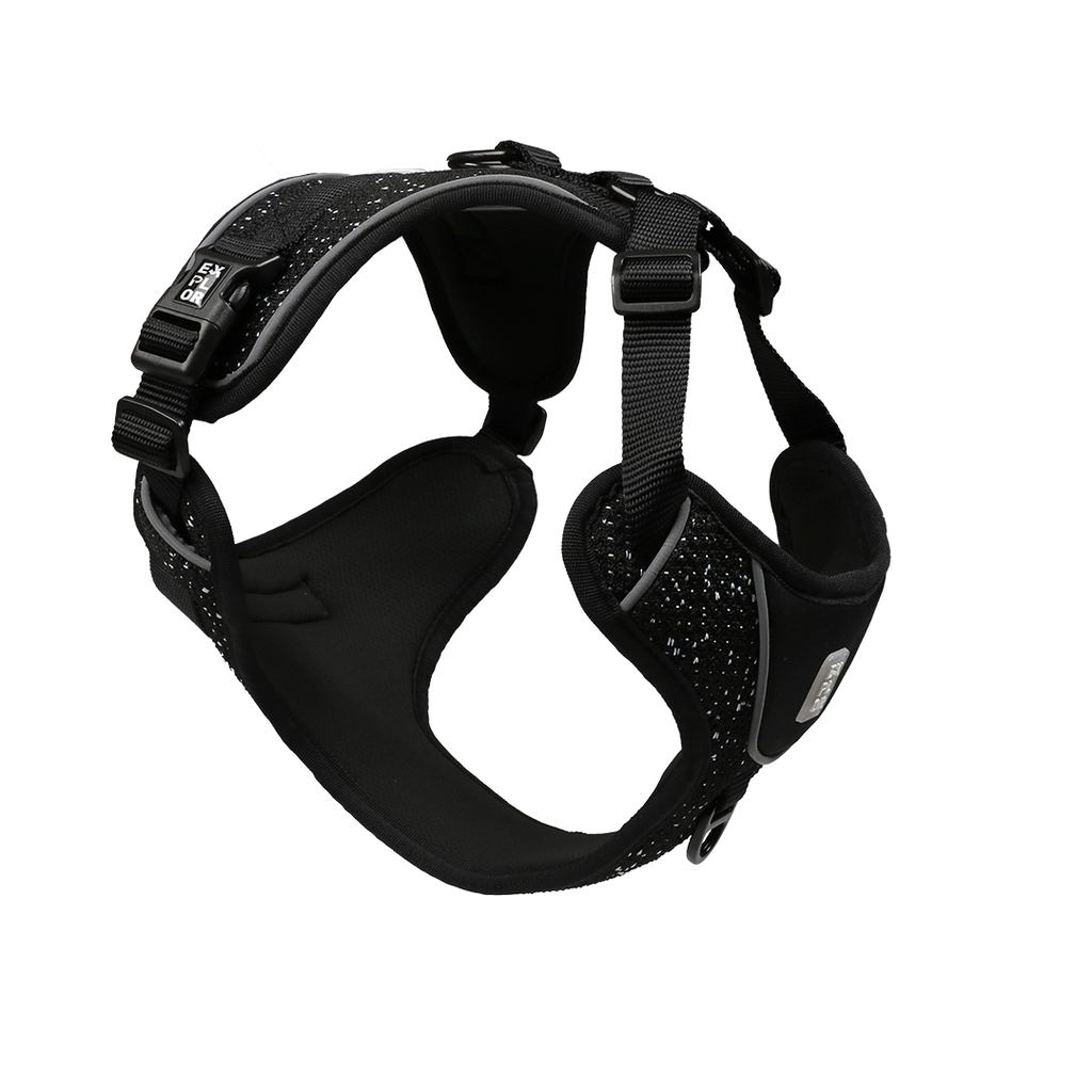 Ultimate Fit No-Pull harnas Fashion Granite black