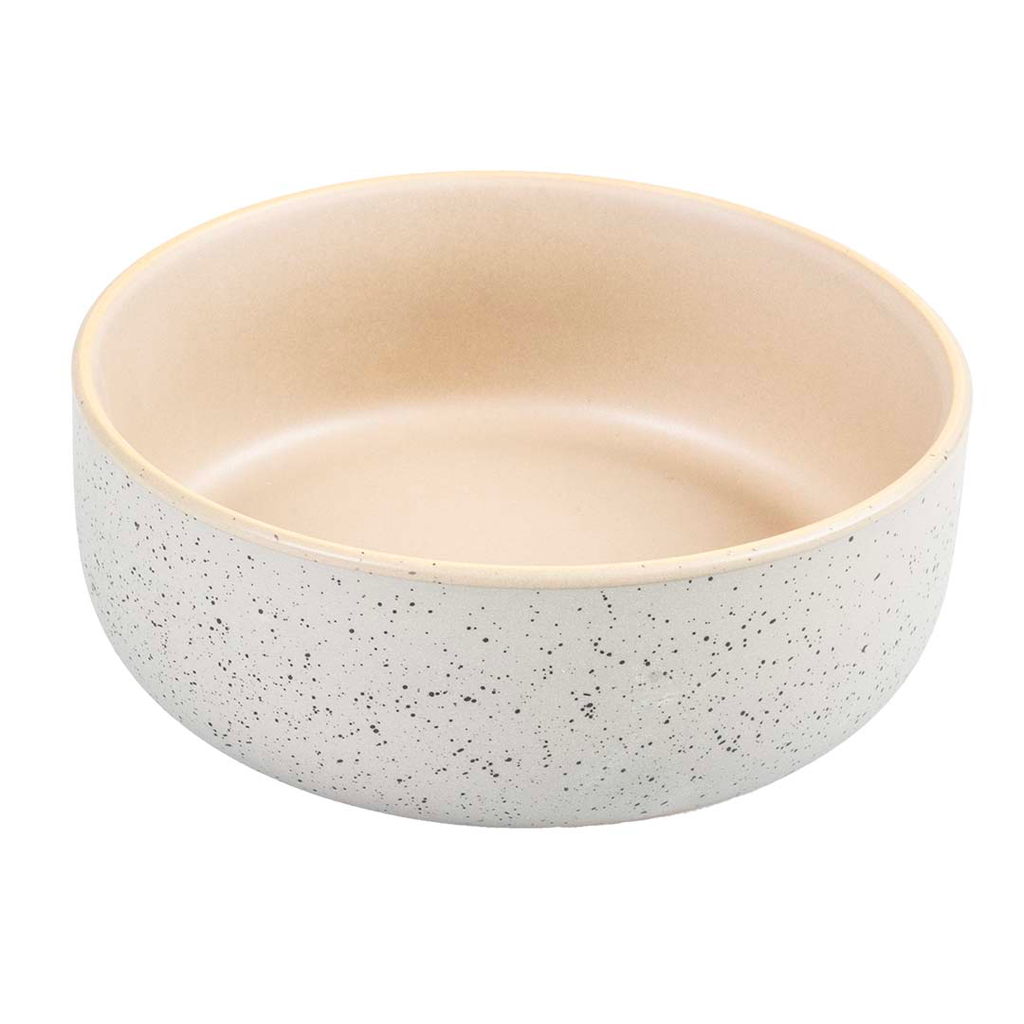Stone Smooth Dune eetkom (S: Ø14x5 cm (470 ml))