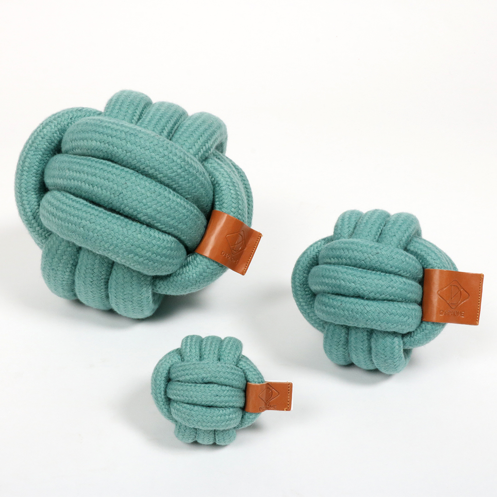 Skip ball hondenspeeltje (Beige, XS: 6x6x6 cm)