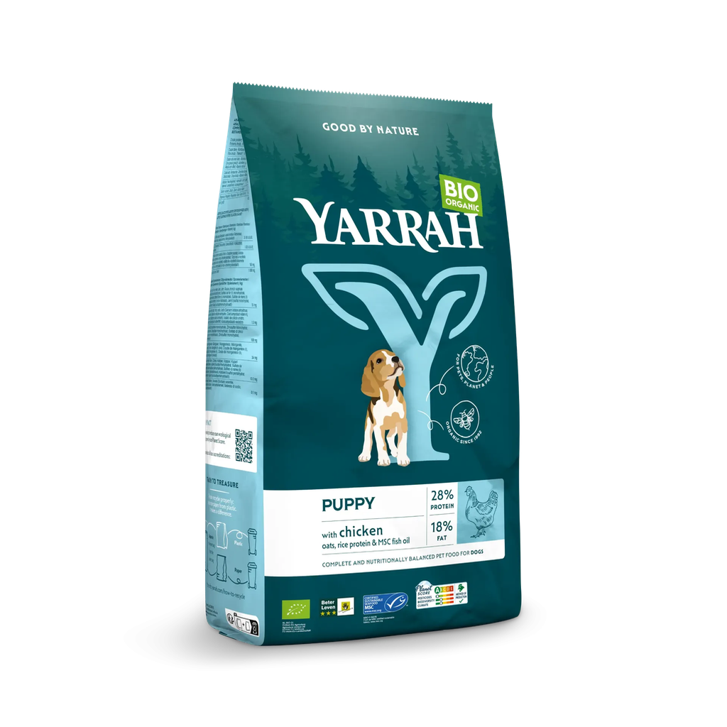 Yarrah biologisches Puppy-Hundefutter