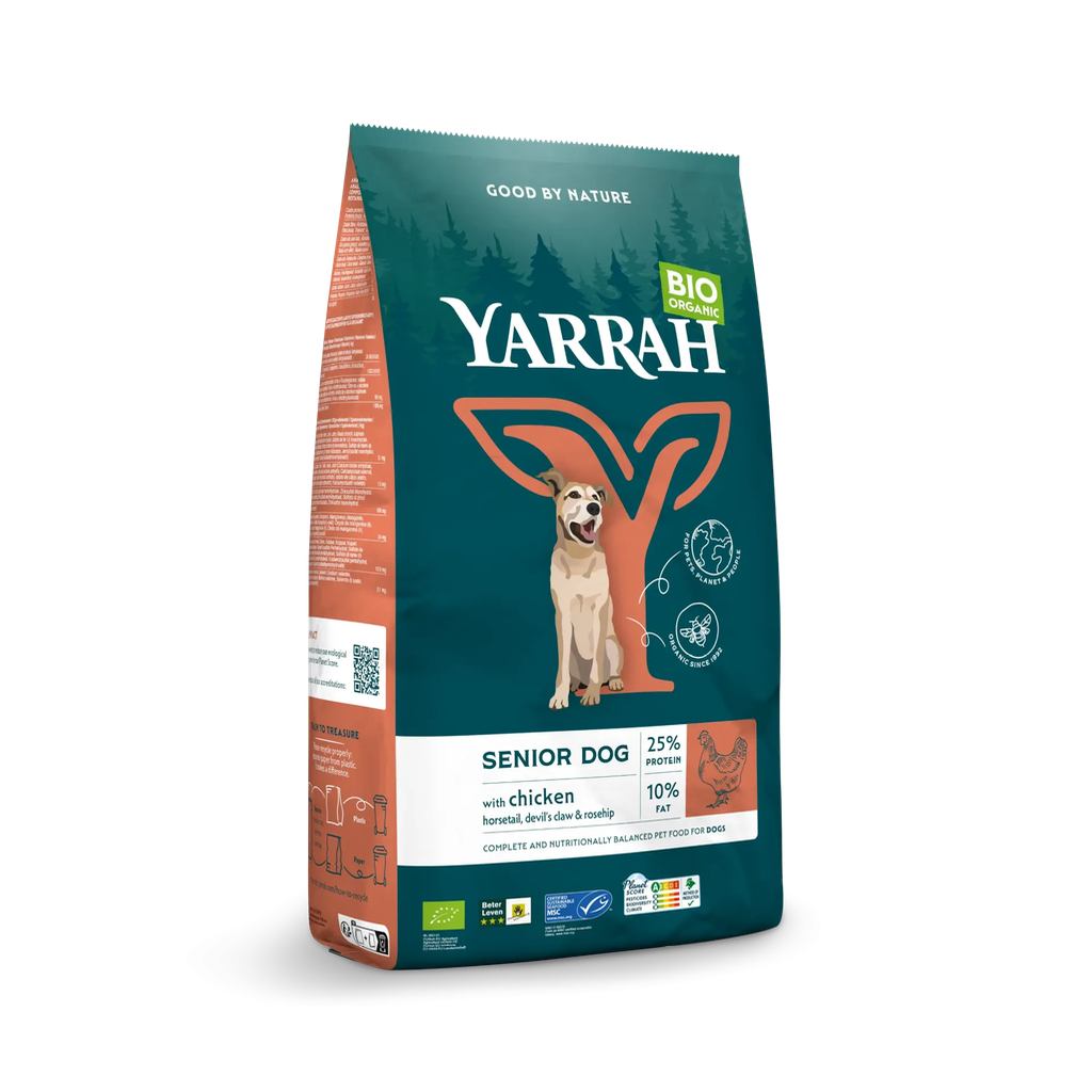 Yarrah biologisch Senior droogvoer voor honden