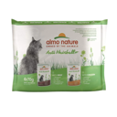Almo Nature - Anti Hairball Nassfutter Katze - Multipack