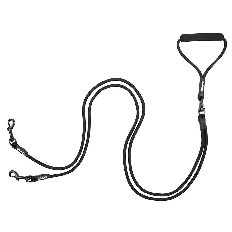Adjustable Double Dog Leash (S)