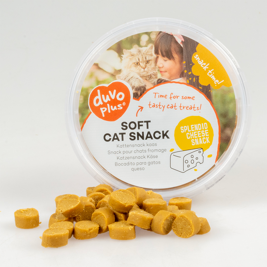 Zachte kattensnack kaas (1 pot)