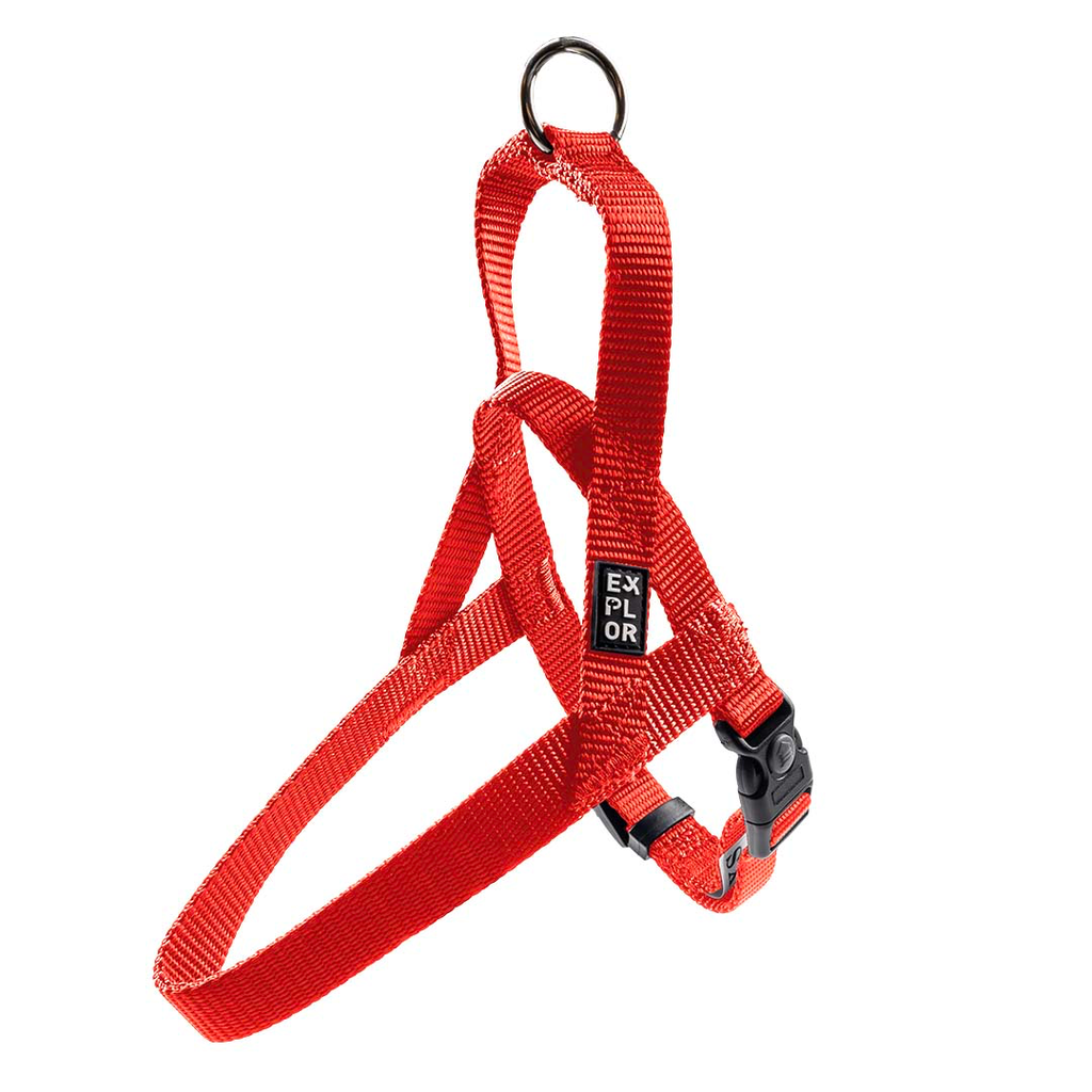 Harnas Chest Classic (Rood, XS: 30-40 cm/15 mm)