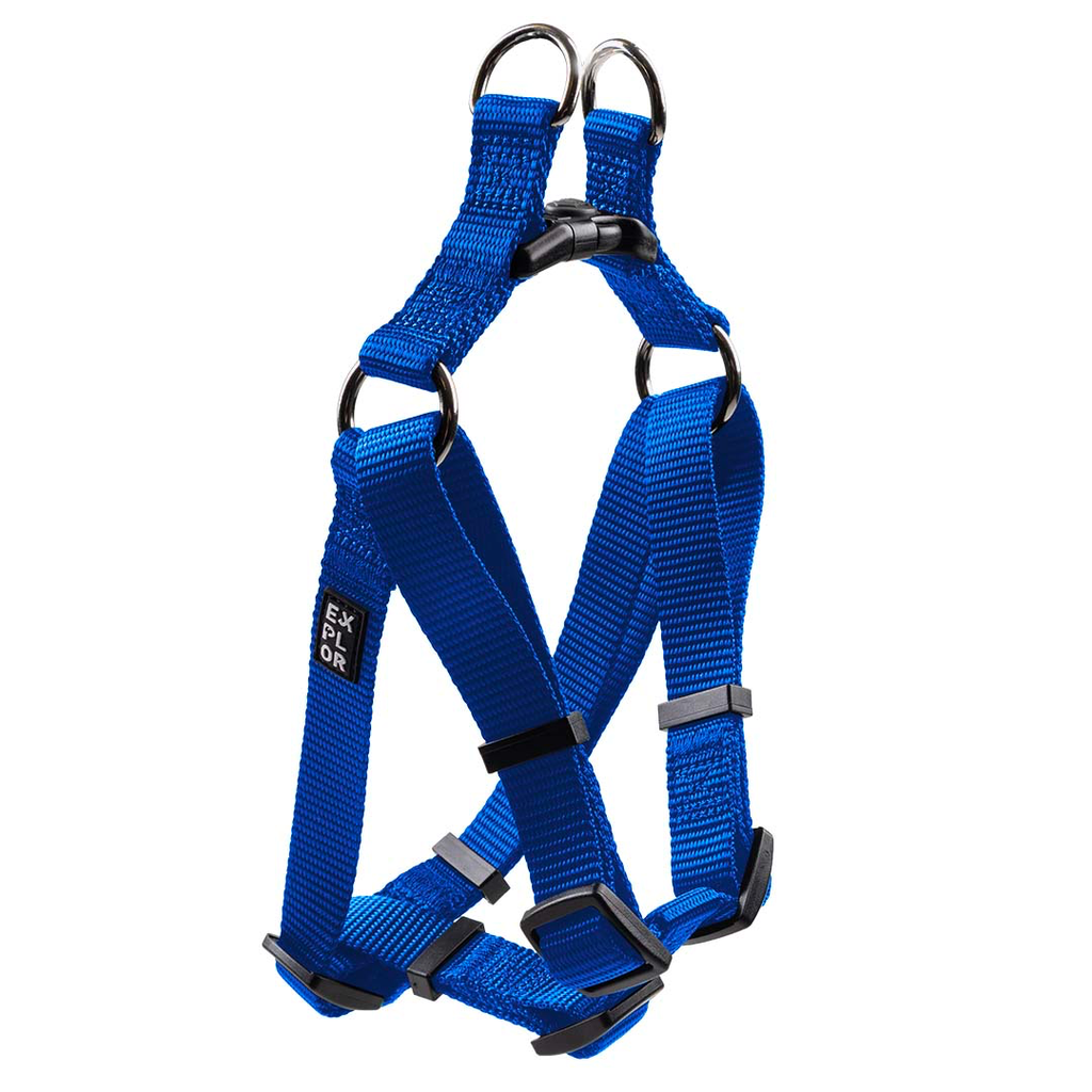 Harnass Step in (Blau, XXS: 30-35 cm/15 mm)