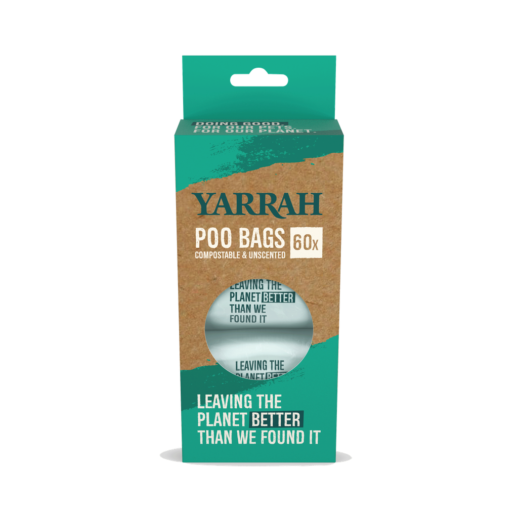 Yarrah compostable dog poo bags