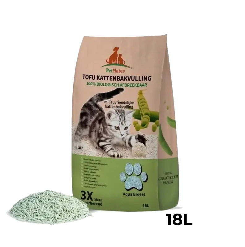 Tofu Katzenstreu (und Schaufel) (1 Sack)