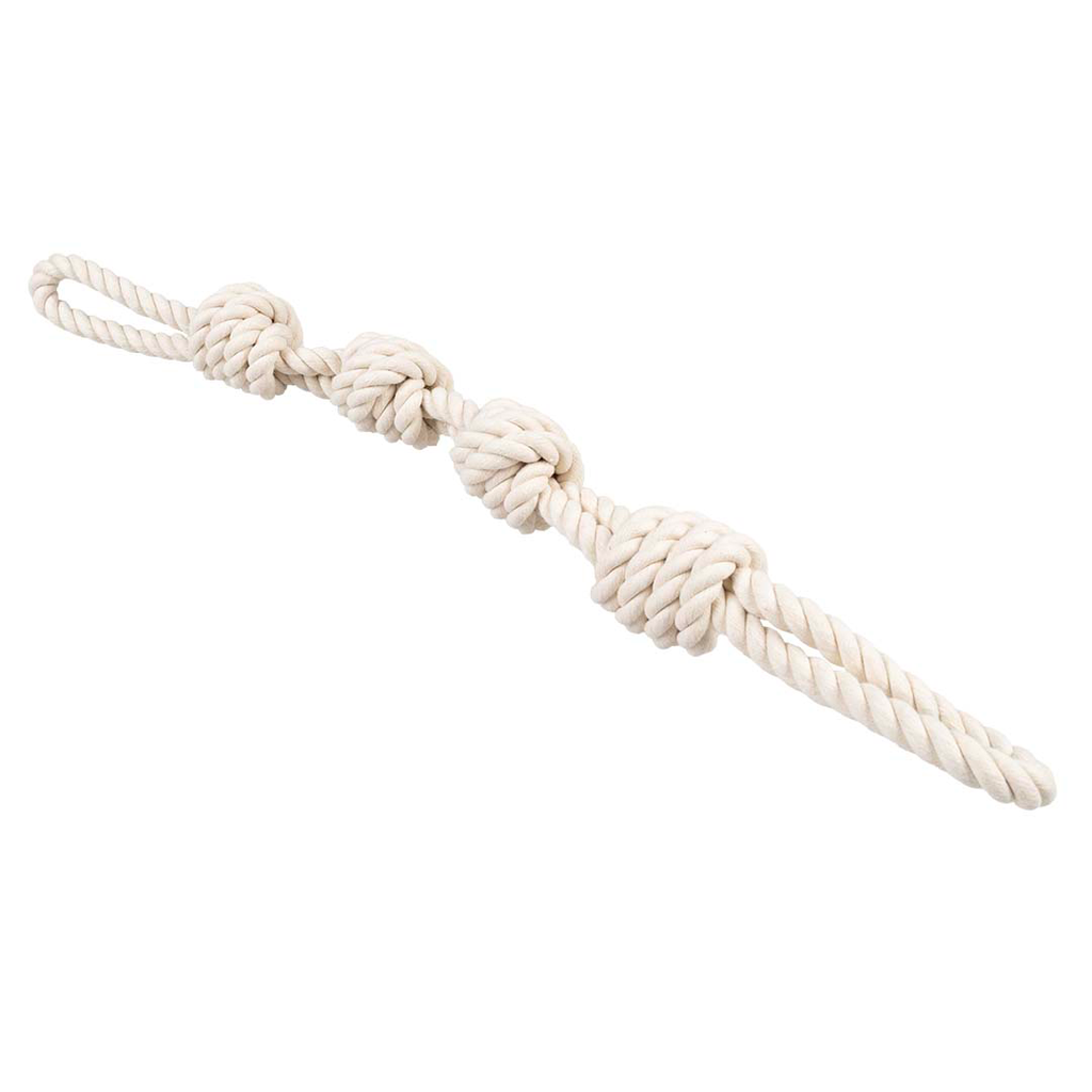 ECO Cotton dubbeltouw met 4 knopen