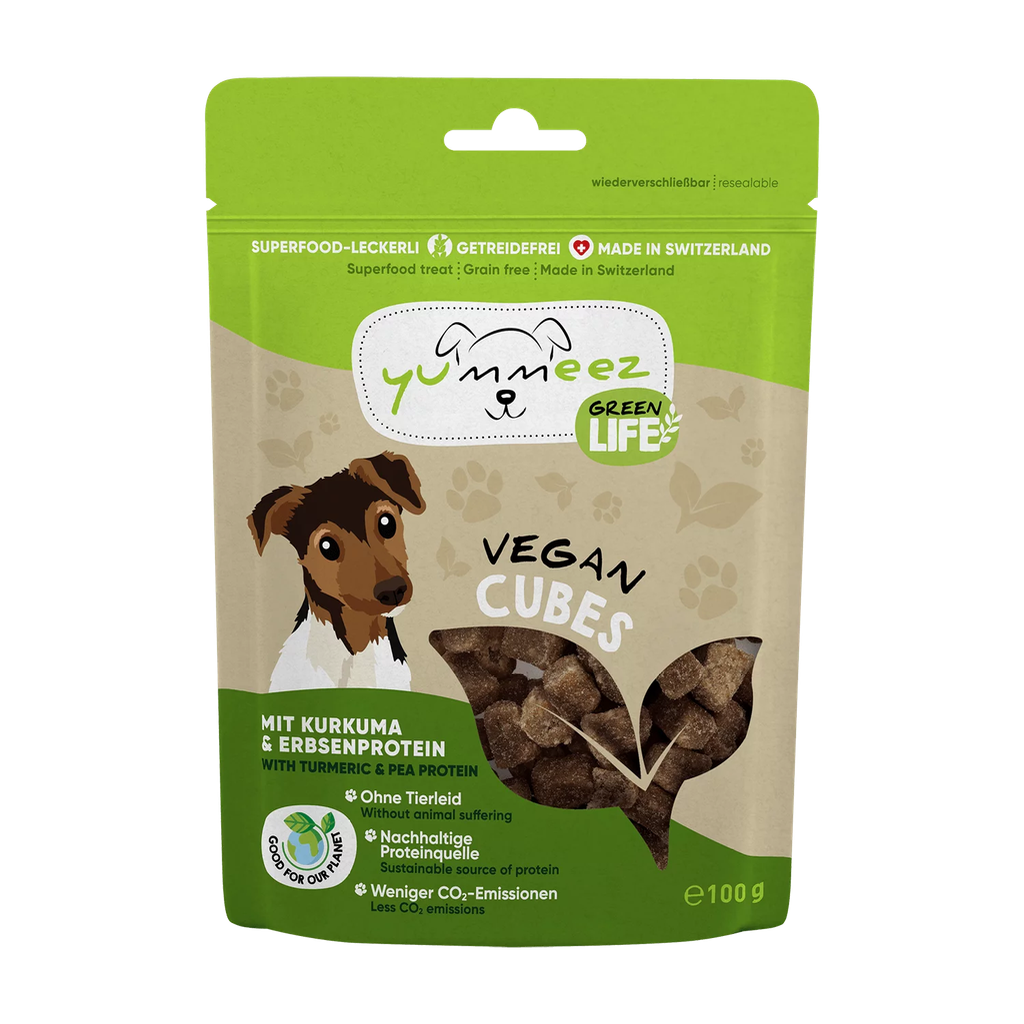 Yummeez green life cubes vegan