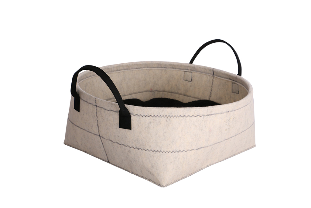 Monique vilten mand wit