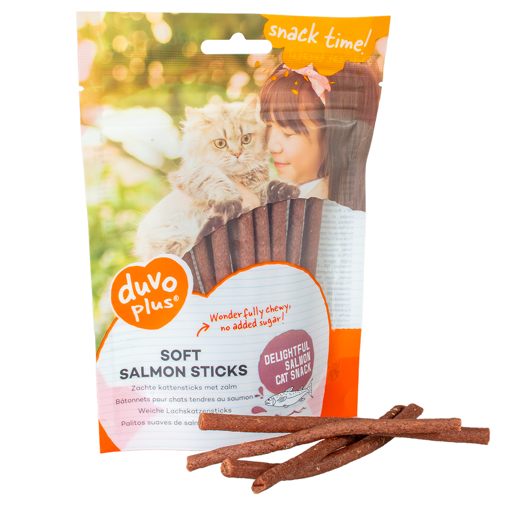 Zachte zalmsticks (1 zakje)
