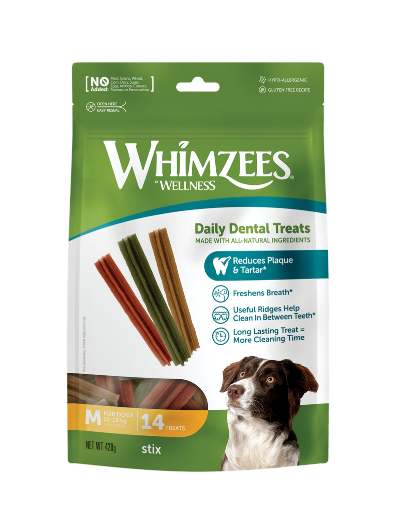 Whimzees stix (XS: 56 stuks)