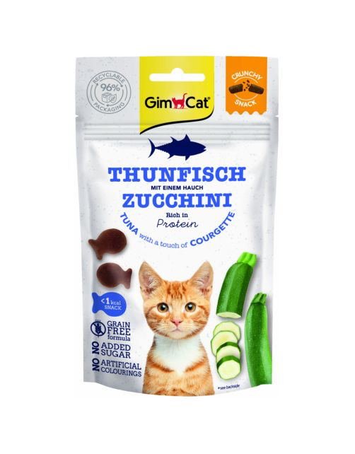 GimCat Crunchy Snack tonijn & courgette