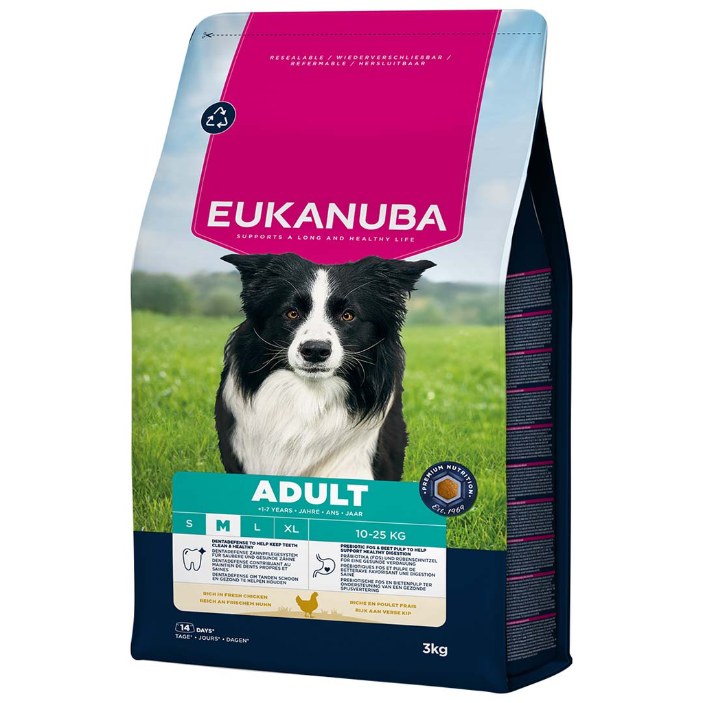 Eukanuba dog adult medium breed kip