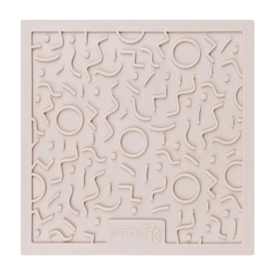 QUEST Leckmatte für Katzen (Dunkelgrau)