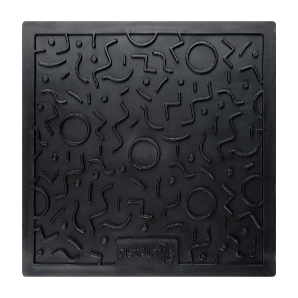 QUEST Schleckmatte für Hunde (Dunkelgrau)