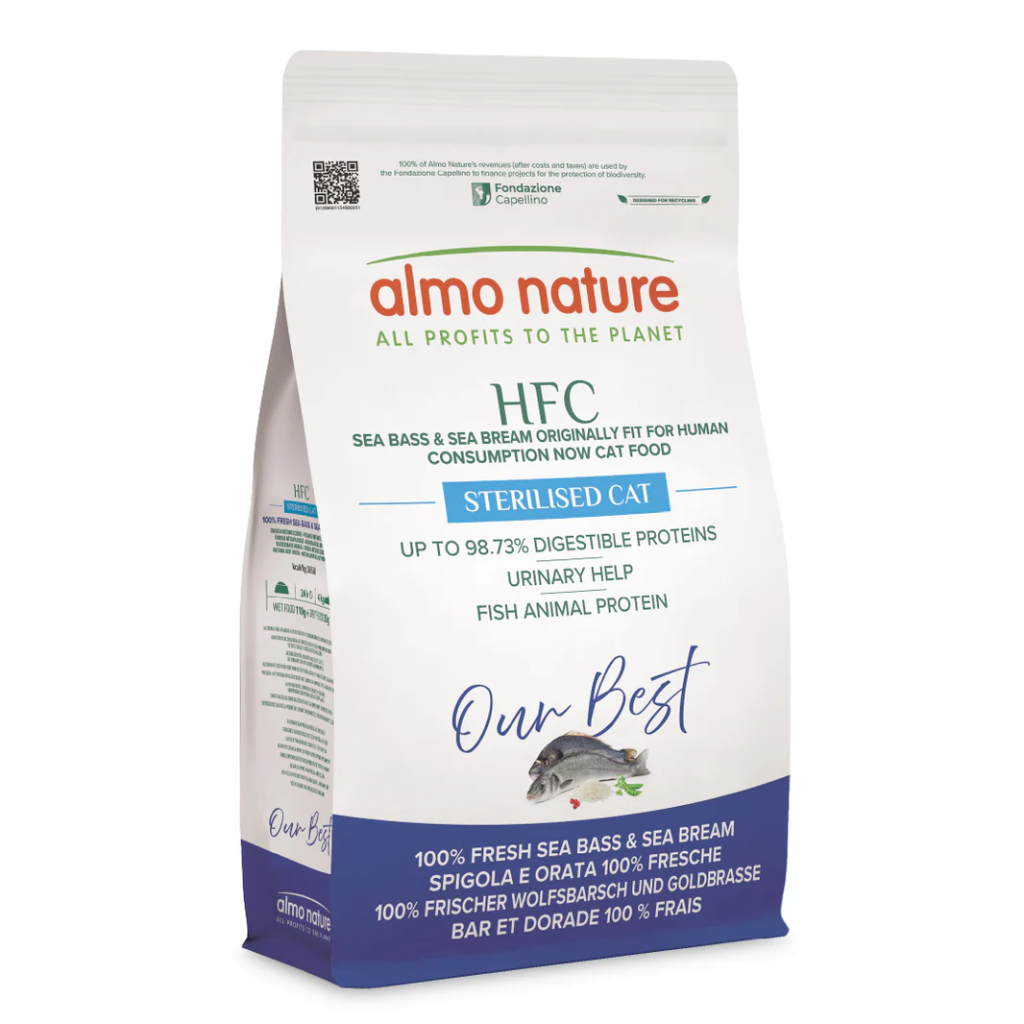 Almo Nature HFC Our Best droogvoer kat Sterilised (Kip)