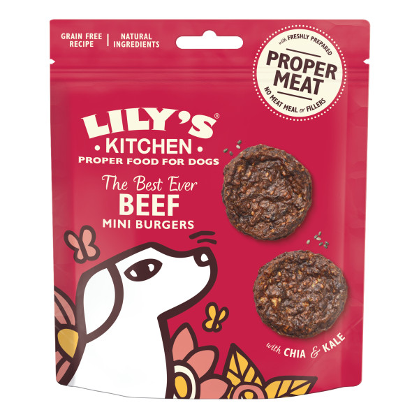 Lily’s Kitchen hond beef mini burgers