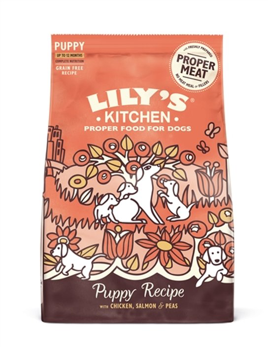 Lily’s Kitchen puppy recipe kip & zalm