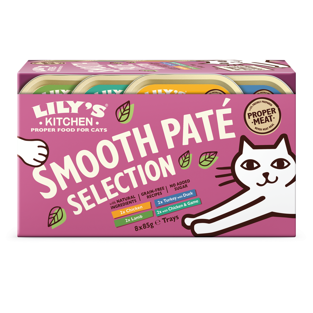 Lily’s Kitchen Smooth Katze Alu Schälchen Paté Multipack