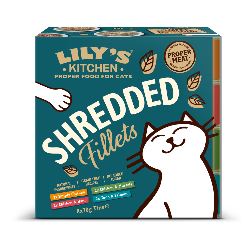 Lily’s Kitchen Shredded kat blik fillets multipack
