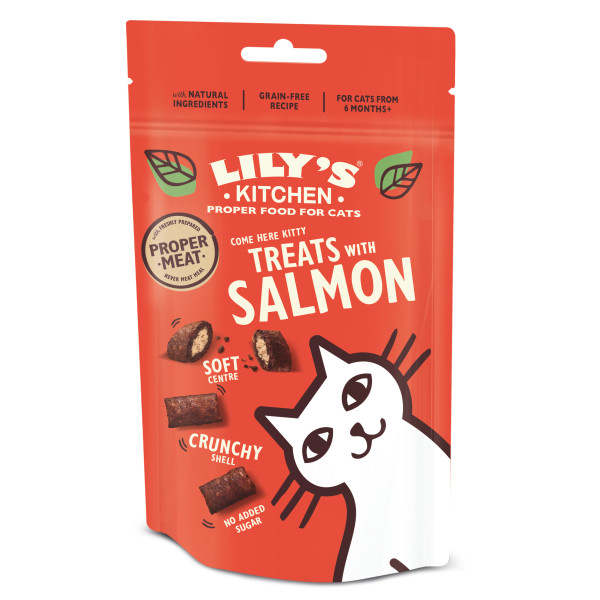 Lily’s Kitchen kat zalm snacks
