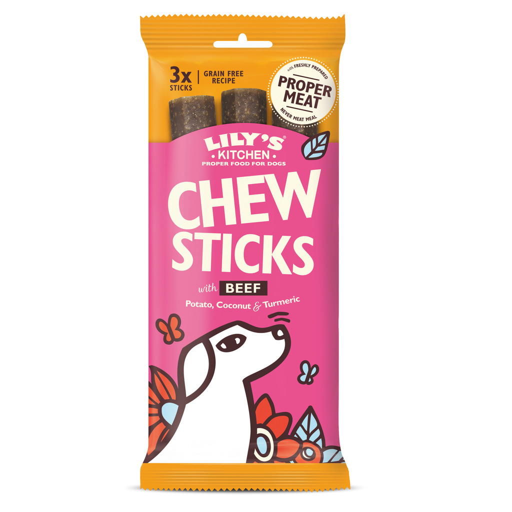 Lily’s Kitchen hond beef chew sticks