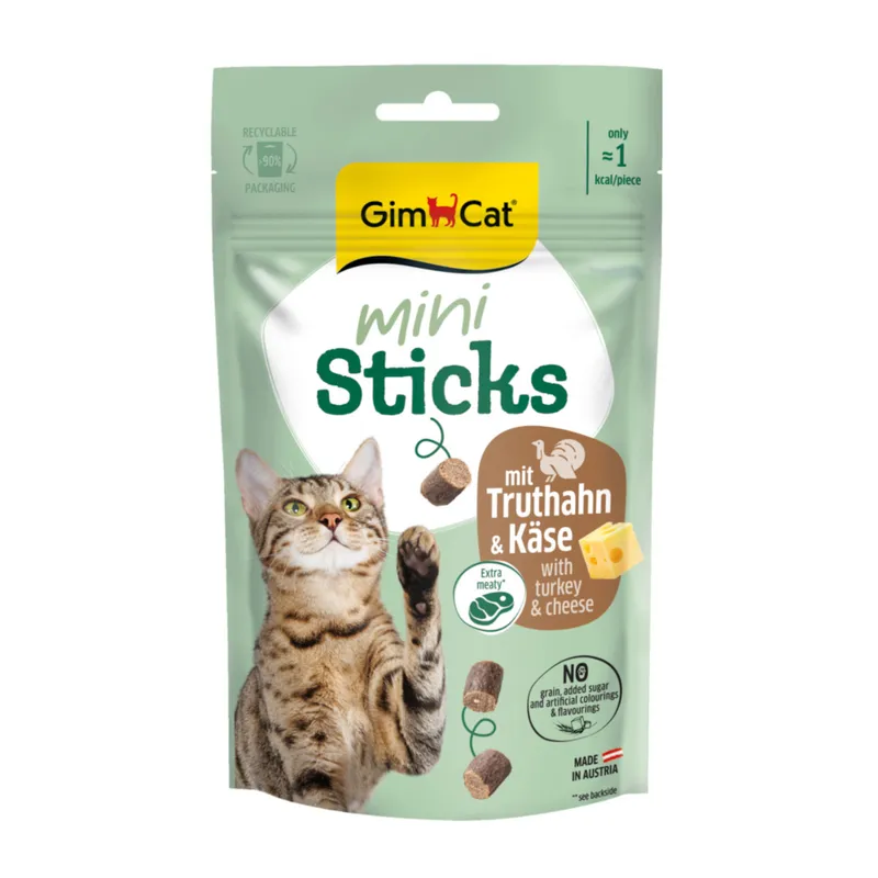 GimCat mini sticks kalkoen & kaas