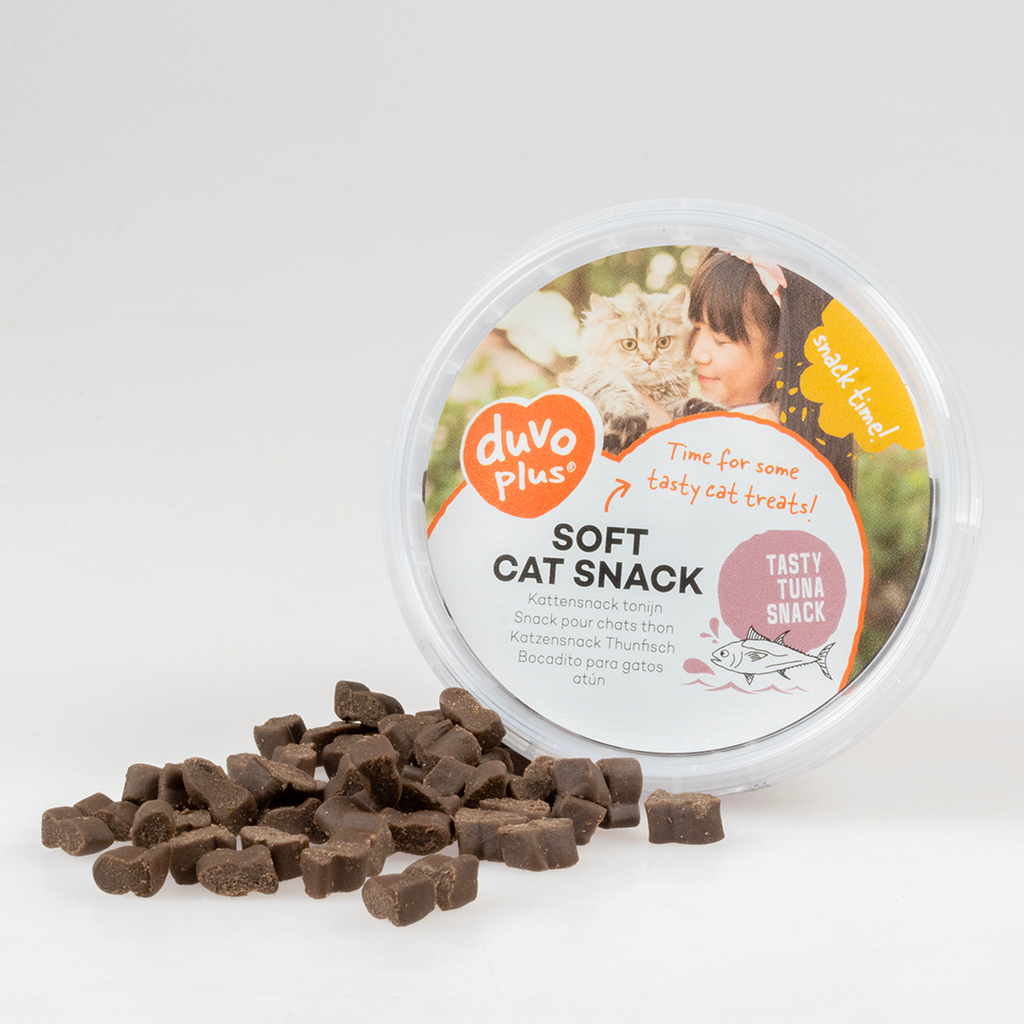 Zachte kattensnack tonijn (1 pot)