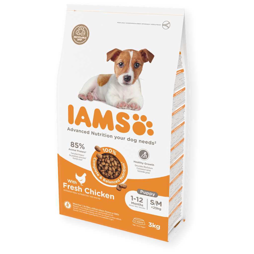 IAMS dog puppy small/medium kip