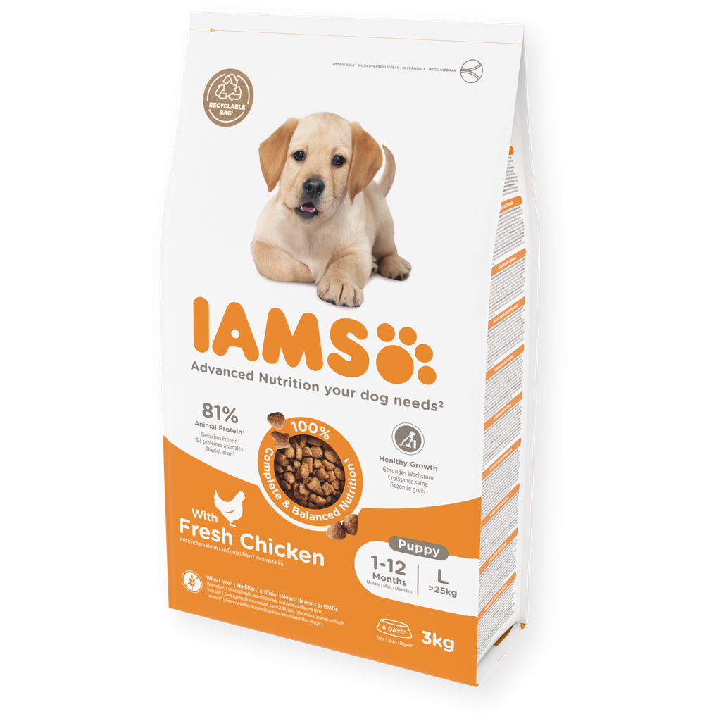 IAMS dog puppy large kip