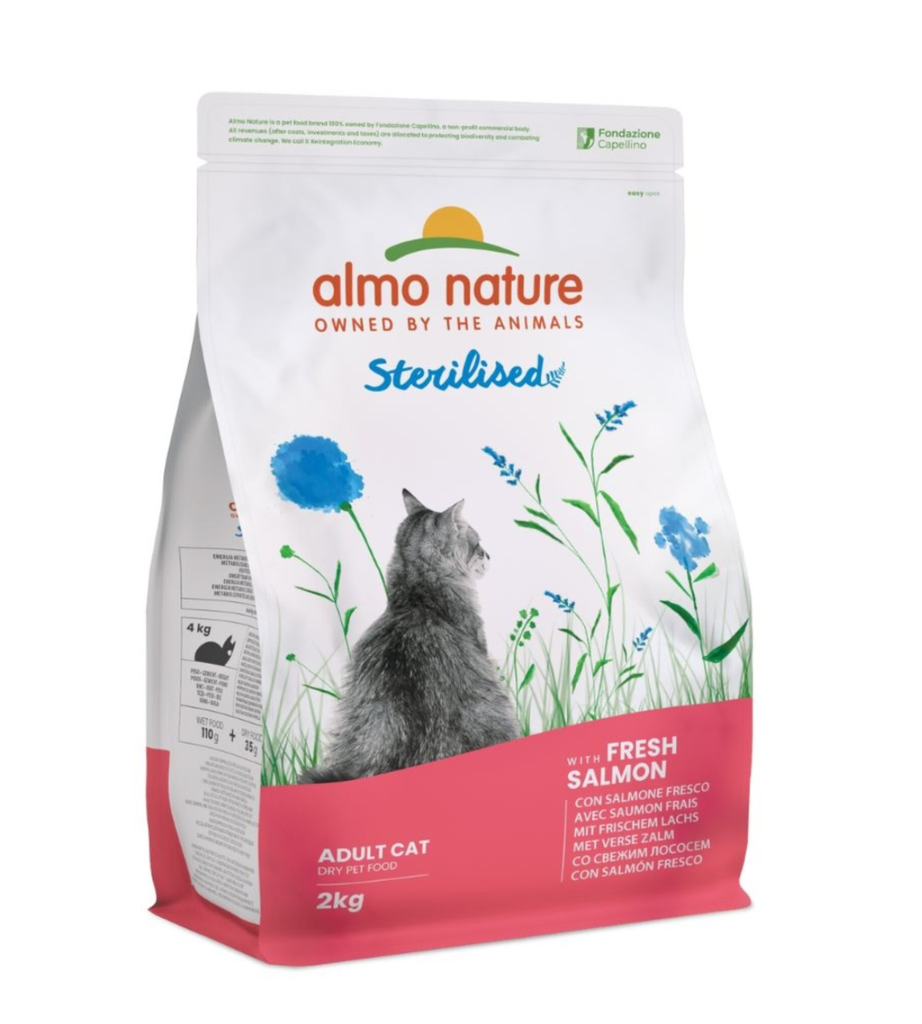 Almo Nature - Sterilised Droogvoer Kat 2 kg