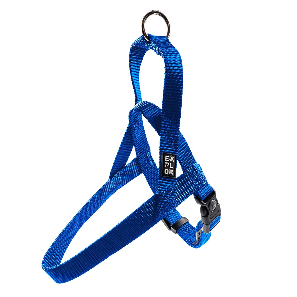 Harnas Chest Fashion (Blauw, XS: 30-40 cm/15 mm)