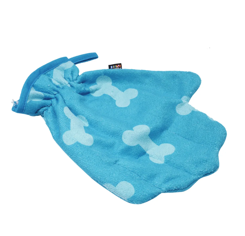 Rukka Pets Mikro-Waschhandschuh (Blau)