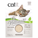 CA Go natuurlijke erwtenschil kattenbakvulling ongeparfumeerd