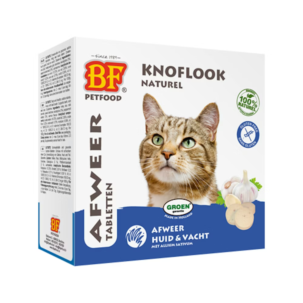Biofood kat anti-vlo knoflook tabletten