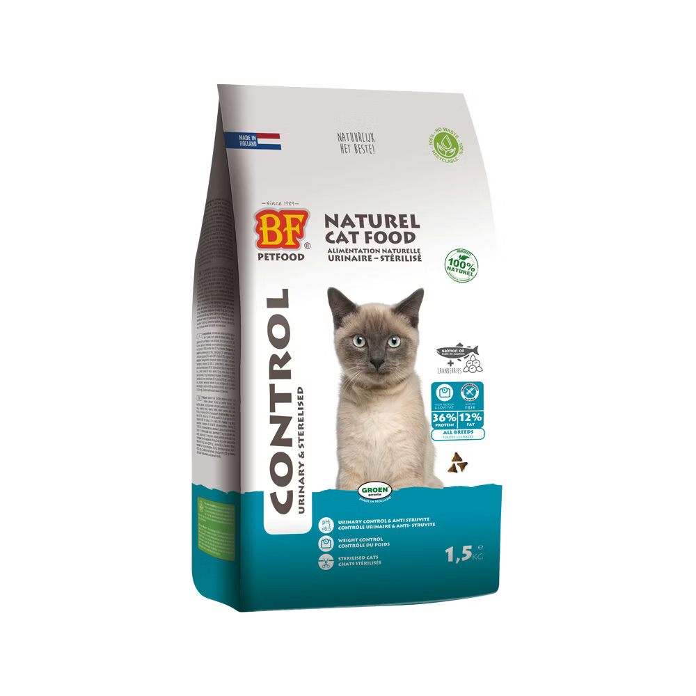 Biofood Premium Kontrolle Urin/Sterilisiert Katze