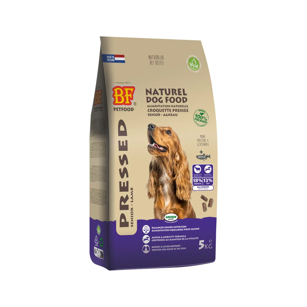 Biofood geperst senior hond