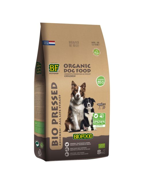 Biofood Organic hond geperst